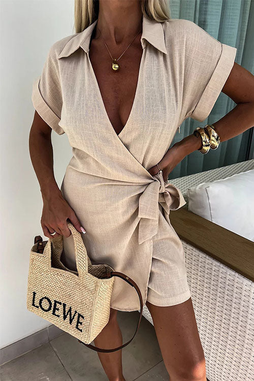 Kelly™ Korte Mouw Jumpsuit