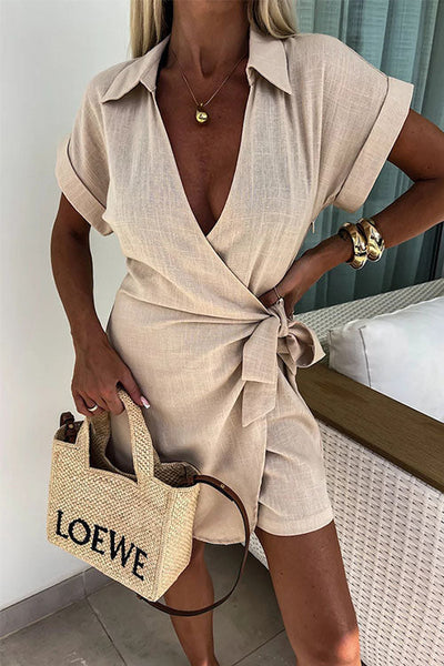 Kelly™ Korte Mouw Jumpsuit