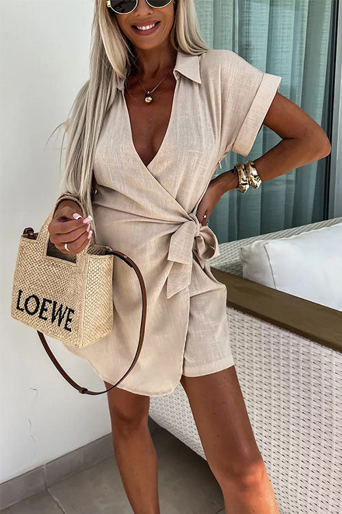 Kelly™ Korte Mouw Jumpsuit