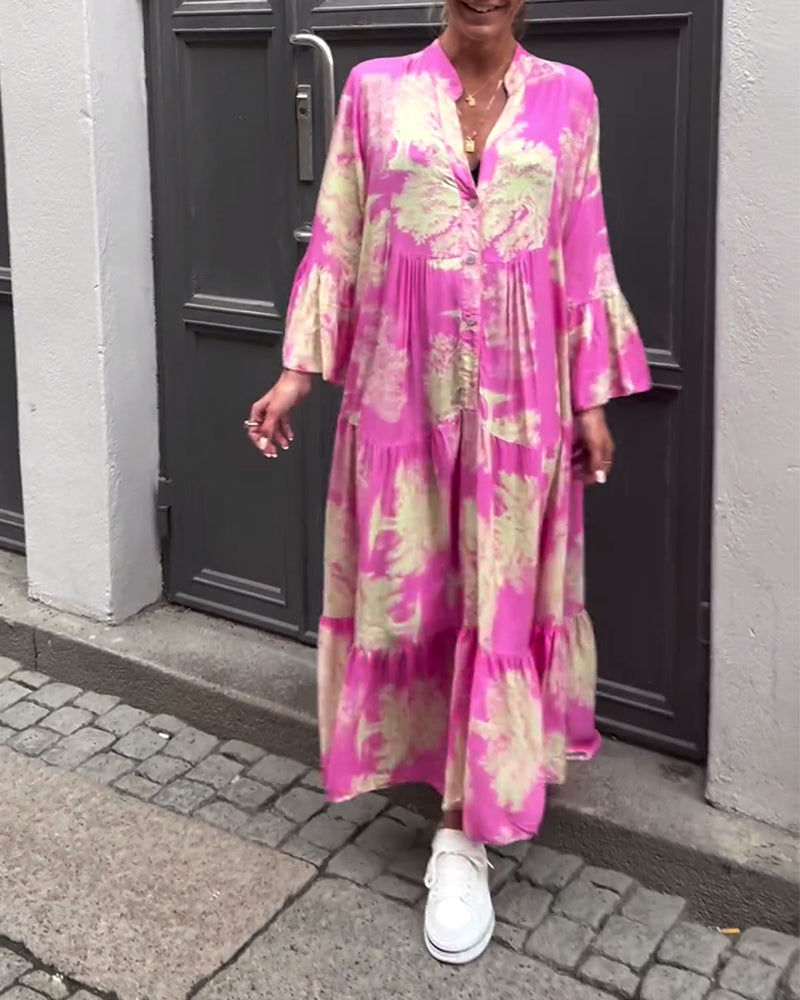 Liana™ Elegante Vloeiende Jurk