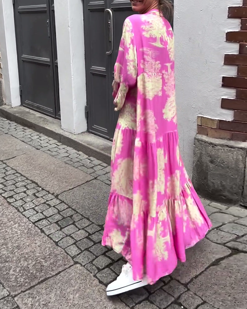 Liana™ Elegante Vloeiende Jurk