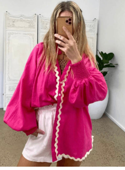 Ines™ Oversized Linnen Shirt