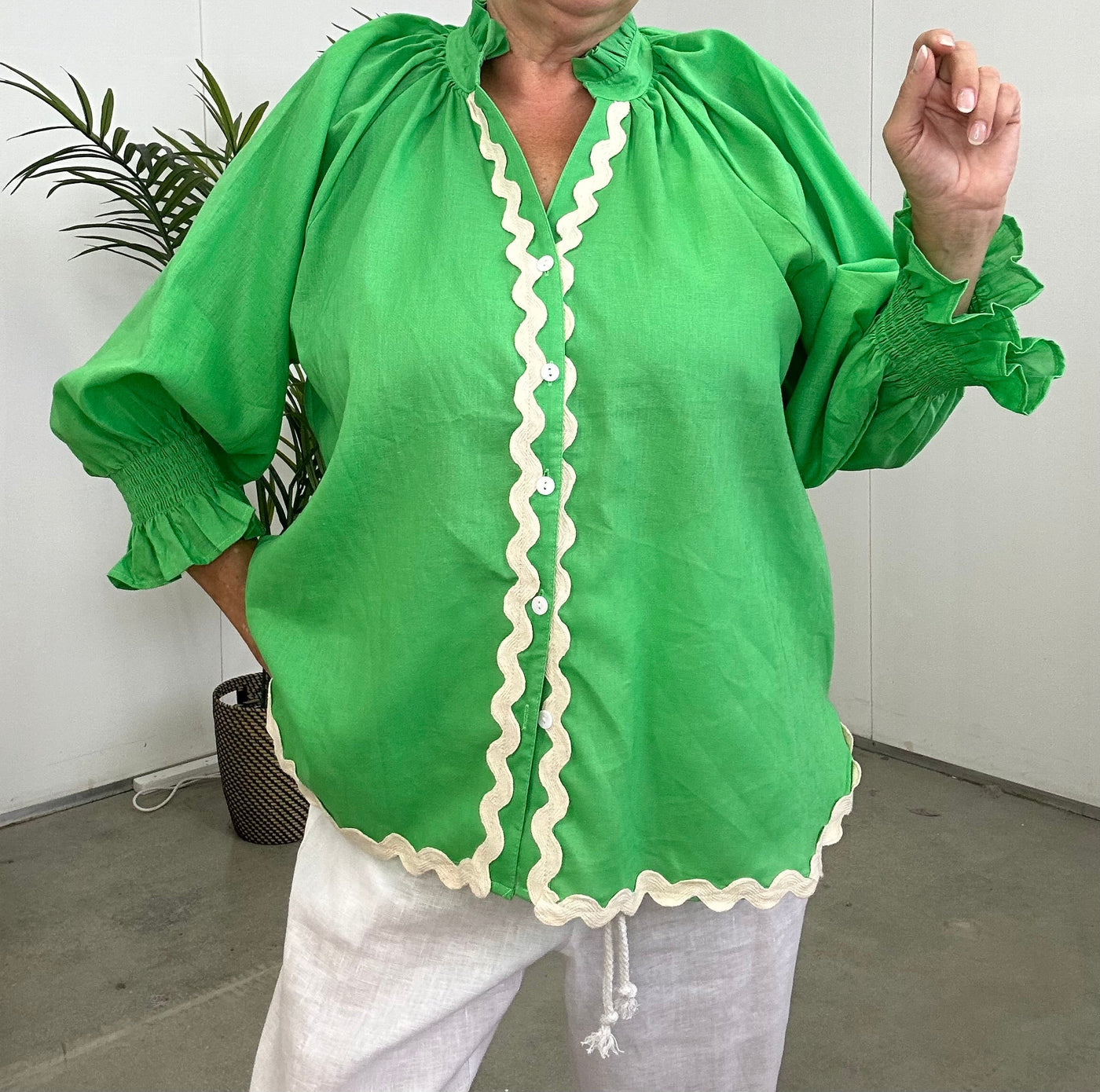 Ines™ Oversized Linnen Shirt