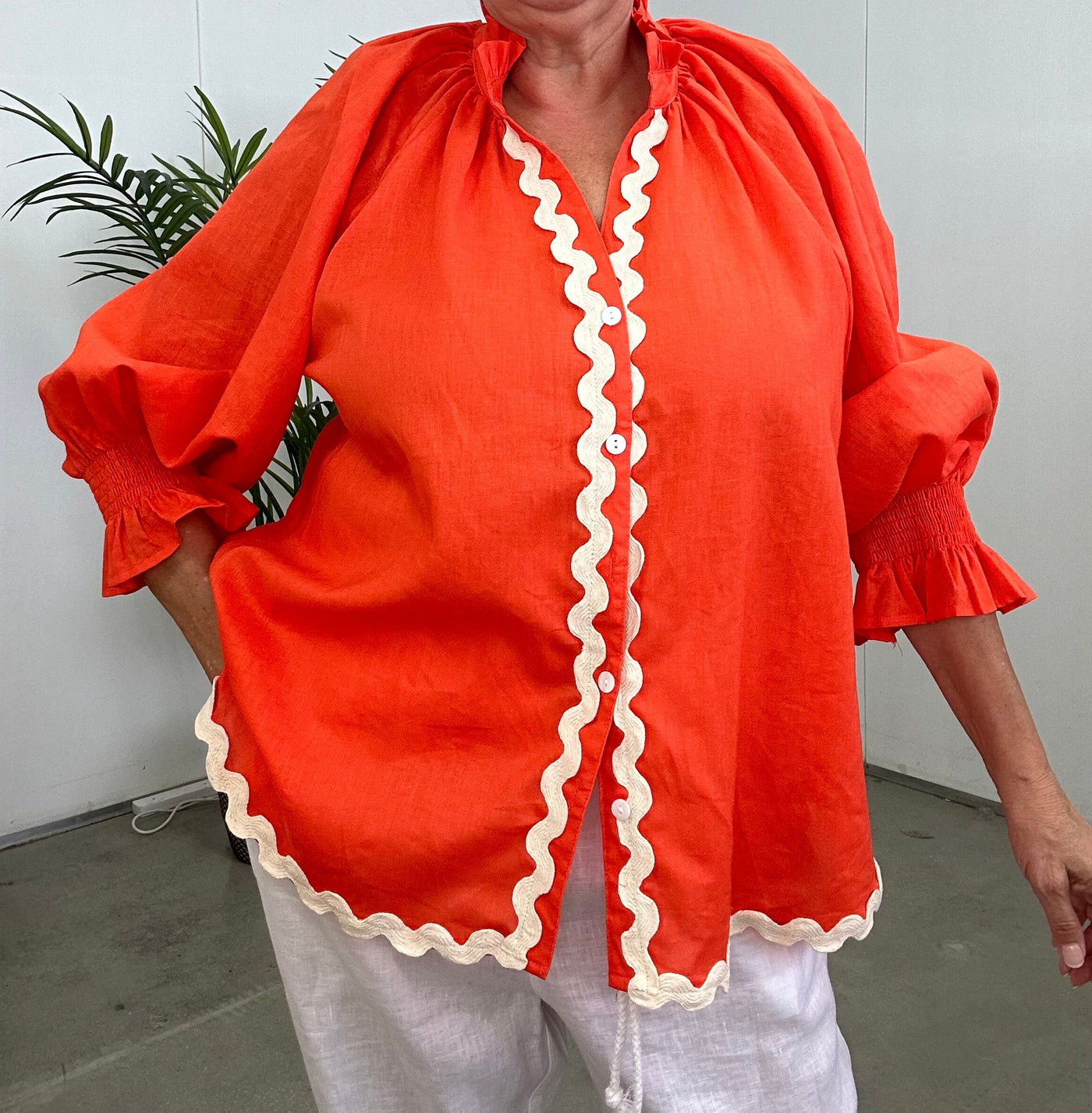 Ines™ Oversized Linnen Shirt