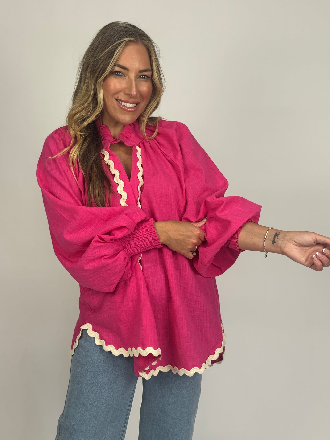 Ines™ Oversized Linnen Shirt