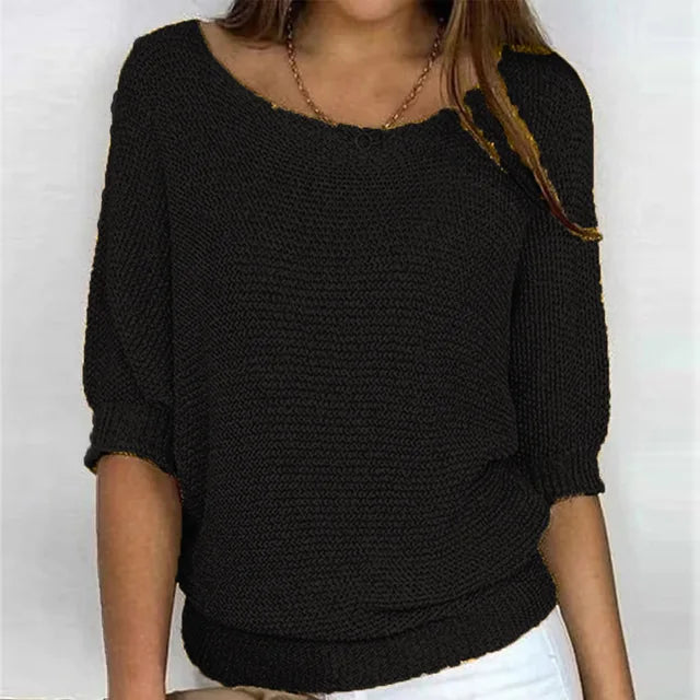Chantal™ Sweater Met Ronde Hals