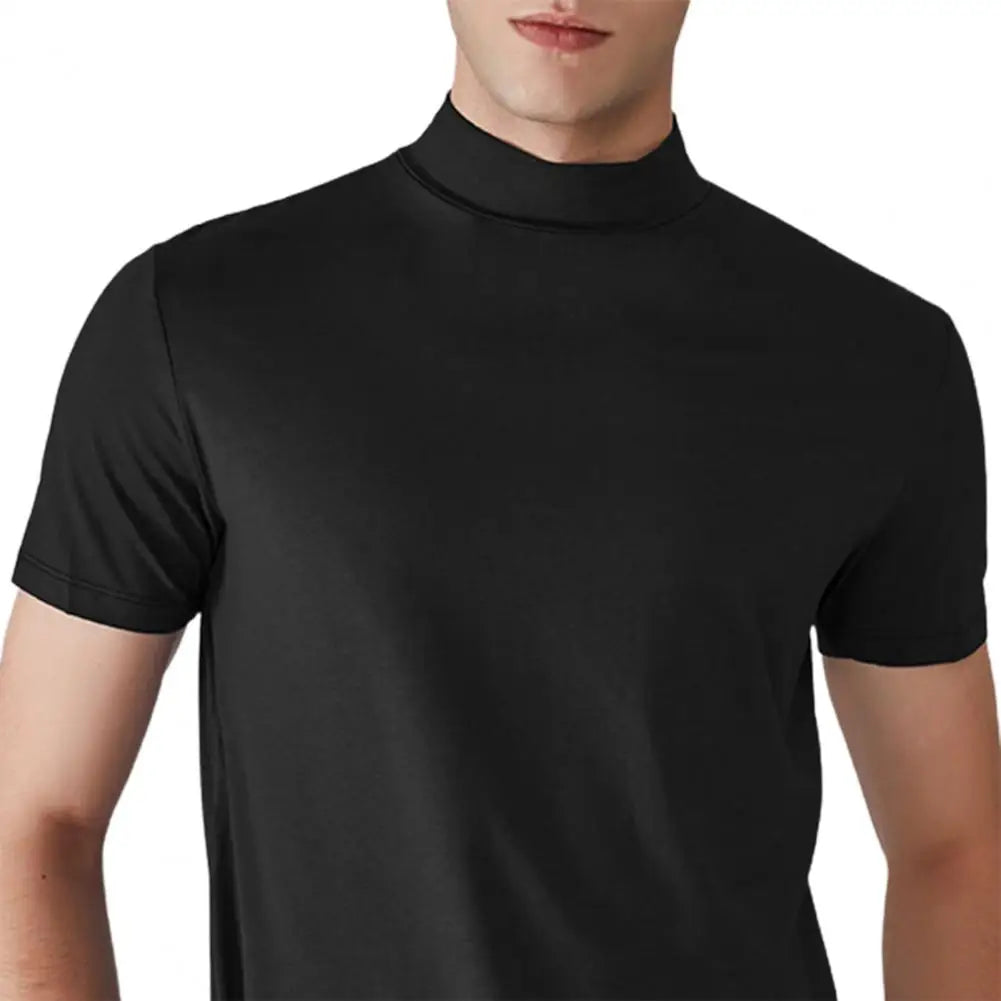 Daniel™ T-Shirt Met Halfhoge Kraag