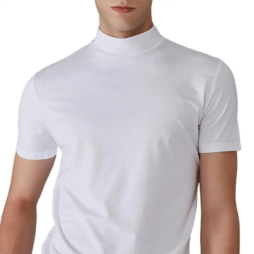 Daniel™ T-Shirt Met Halfhoge Kraag