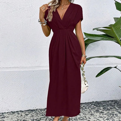 Kayla™ Elegante Lentejurk Met Korte Mouwen