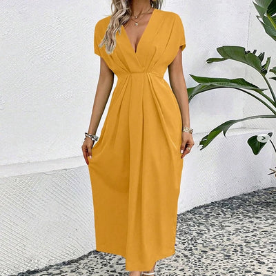 Kayla™ Elegante Lentejurk Met Korte Mouwen