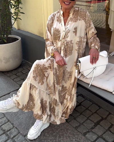 Liana™ Elegante Vloeiende Jurk