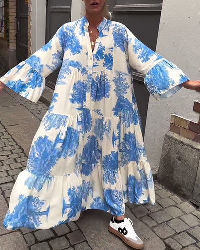 Liana™ Elegante Vloeiende Jurk